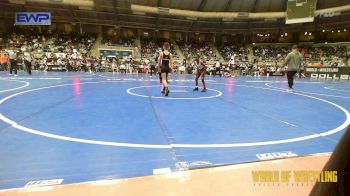 70 lbs Round Of 32 - Kyrin Robinson, HURRICANE WRESTLING ACADEMY vs Khylen Sanderson, WTC