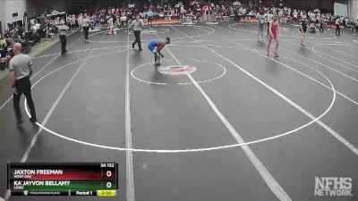 3A 132 lbs Quarterfinal - Jaxton Freeman, West Oak vs Ka`Jayvon Bellamy, Loris