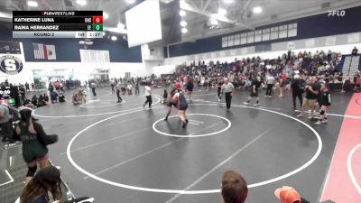 235 lbs Round 2 - Katherine Luna, Downey High School vs Raina Hernandez, Eastvale Elite