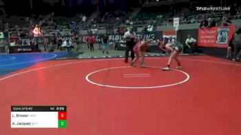 115 lbs Consolation - Lilly Brower, Unaffiliated vs Alexsys Jacquez, Betterman Elite