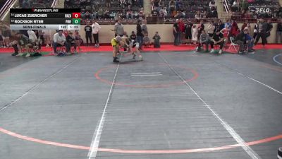 135_B lbs Semifinal - Lucas Zuercher, Nazareth vs Rockson Ryer, Pine-Richland