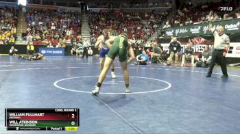 2A-144 lbs Cons. Round 2 - Will Atkinson, Woodward-Granger vs William Fullhart, Decorah