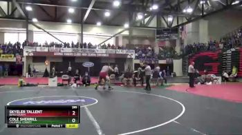 285 lbs Cons. Round 2 - Skyeler Tallent, Boyd County vs Cole Sherrill, Caldwell County