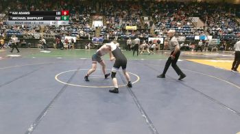 2 - 144 lbs Cons. Semi - Kai Adams, Liberty (Bedford) vs Michael Shifflett, Page County
