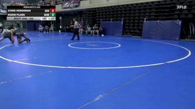 285 lbs Round Of 16 - Chris Hershman, Harrisburg vs Kodin Flagg, Warwick