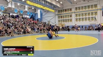 175 lbs Semifinal - Jayvion Chandler, Indian River H S vs Gabe Cannon, Sussex Central H S