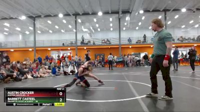 80 lbs Round 2 (3 Team) - Barrett Casteel, Palmetto State Academy vs Austin Crocker, Gaston Grizzlies