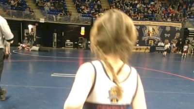 60 lbs Round Of 16 - Scarlett Mckeown, Wilkes-Barre vs Thea Lively, Punxsutawney