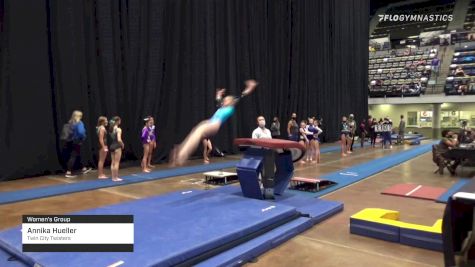 Annika Hueller - Women's Group, Twin City Twisters - 2021 Women's Xcel Region 4 Championships