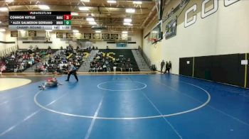 120 lbs Champ. Round 1 - Connor Kittle, Lewisville Marcus vs Alex Salmeron Serrano, Mckinney North
