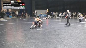 141 lbs Round Of 64 - Dario Lemus, Maryland vs Zander Phatoras, Campbell