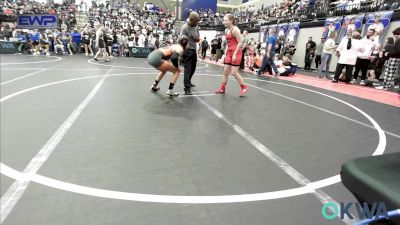 125 lbs Rr Rnd 1 - Elizabeth Shipman, Geary Youth Wrestling vs Talyn Minney, Cowboy Wrestling Club