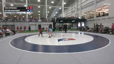 110 lbs Tori Jefferson, Michigan vs Peyton McElfresh, Oklahoma