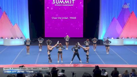 Cheer City United - Titans [2026 L5 Senior Coed - D2 - Small Semis] 2026 The D2 Summit