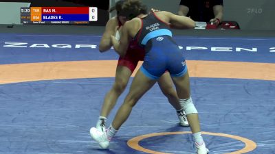 68 kg Semifinal - Kennedy Blades, USA vs Nesrin Bas, TUR