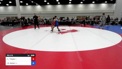 120 lbs Rd Of 16 - Leonardo Trejos, Fl vs Aymane Askari, Va