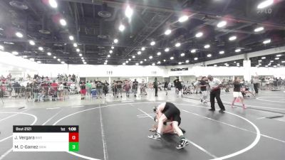 109 lbs Round Of 32 - Jaymien Vergara, Riverside Rascals vs Mason Contreras-Gamez, Grindhouse WC