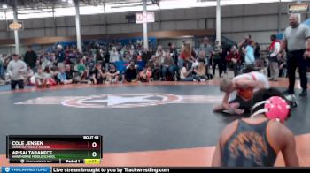 85 lbs Quarterfinal - Cole Jensen, Heritage Middle School vs Apisai Tabakece, Hawthorne Middle School