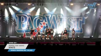 Federal Way Hawks - White [2023 L3.1 Traditional Rec - 14Y (AFF) DAY 1] 2023 PacWest Grand Nationals