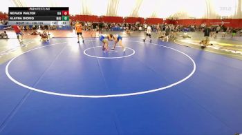 126-129 lbs Round 2 - Nevaeh Walter, Reedsburg vs Alayna DiOrio, Mauston