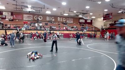 53 lbs 2nd Place Match - Walker Anderson, Fighting Squirrels Wrestling Club vs Trey Dixon, Preston Warriors Wrestling
