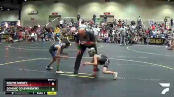 56 lbs Round 1 (6 Team) - Dominic Golembiewski, Donahue WA vs Kohyn Deputy, Aggression Legionaries