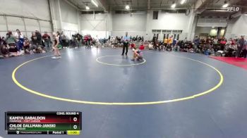 125 lbs Cons. Round 4 - Kamiya Gabaldon, Fountain - Fort Carson vs Chloe Dallman-Janski, Kelly Walsh