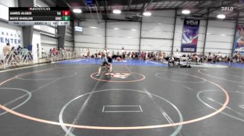 132 lbs Rr Rnd 3 - James Algeo, The Fort Hammers vs Rhys Shields, Beach Boyz Wrestling Club