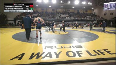 190 lbs Round Of 16 - Landon Fitzsimmons, Mount St. Charles vs Mason Chamberlain, Malvern