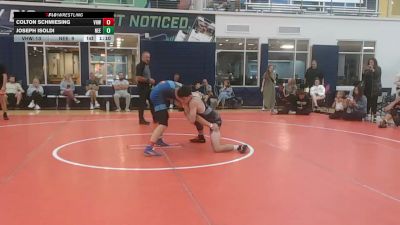 134 lbs Rr Rnd 3 - Colton Schmiesing, VHW Red - HSC vs Joseph Isoldi, Northeast Elites Black - HSC