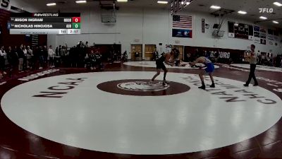 125 lbs Cons. Round 1 - Nicholas Hinojosa, Aurora Universtiy vs Jeison Ingram, Concordia-Moorhead