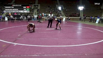 1-5A 126 Quarterfinal - Madeline Negron, Elberta HS vs Shanue Tan, Northside Methodist Academy