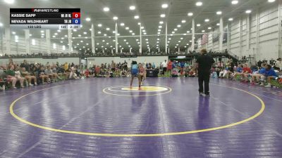 130 lbs Kassie Sapp, Michigan Blue vs Nevada Wildheart, Tennessee