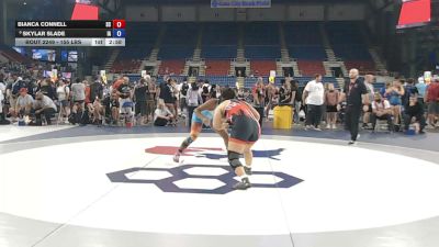 155 lbs Cons. Sub-quarters - Bianca Connell, South Carolina vs Skylar Slade, Iowa