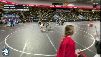 215 lbs Cons. Round 3 - Ashten Holmes, Iowa City, West vs Maddon Evans, Hampton-Dumont-CAL
