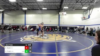 149 lbs Semifinal - Zachary Soda, New England College vs Colby Frost, Southern Maine