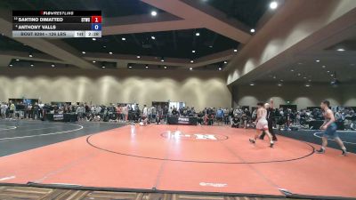 126 lbs Cons. Sub-quarters - Santino DiMatteo, Shore Thing Wrestling Club vs Anthony Valls
