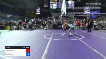 132 lbs Round Of 64 - Jashon Holmes, New York vs Raul Jimenez, California