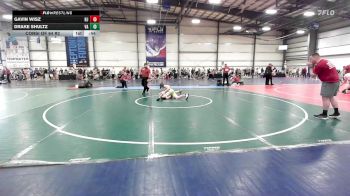 145 lbs Consi Of 64 #2 - Gavin Wisz, NJ vs Drake Shultz, VA