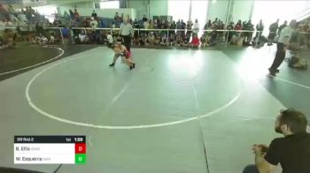 85 lbs Rr Rnd 2 - Blake Ellis, Hemet Youth WC vs William Esquerra, Savage House