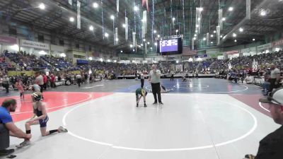73 lbs Round Of 16 - Hunter Heins, Highland Huskies vs Coleman Bergquist, Cedaredge Wrestling