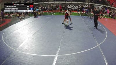 106 lbs Quarters - Cade Ruckle, Nevada vs DANIEL WEBSTER, Oregon
