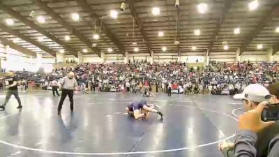 141 lbs Champ. Round 4 - Isaac Nuttall, Box Elder vs Deken Knowles, Corner Canyon