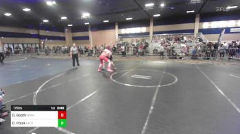 175 lbs Consi Of 64 #2 - Devin Booth, Mornovia vs Drake Polak, Khutulun