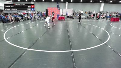150 lbs Chase Pelt, Team Kansas Silver vs Kozad Porter, Team Wyoming White