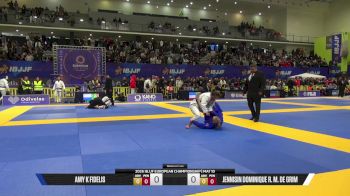 Jennisin Dominique R. M. De Grim vs Amy K Fidelis 2026 European Jiu-Jitsu IBJJF Championship