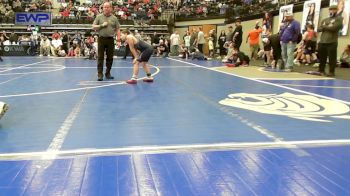 100 lbs Consi Of 4 - Klayton Meek, Deer Creek Wrestling Club vs Chett Ledford, El Reno Wrestling Club