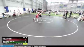 120 lbs Placement Matches (8 Team) - Cole Wilson, Virginia vs Presden Sanchez, Nebraska