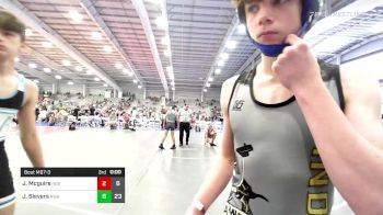 112 lbs Rr Rnd 3 - Cade Zuber, Indiana Outlaws Red vs Mason Jakob, Roundtree Wrestling Academy Black