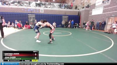 110 lbs Cons. Round 3 - Santana Anaya, 208 Badgers vs John Eager, Middleton Wrestling Club